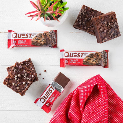 Quest Protein Bar, Chocolate Brownie, 20G Protein, 12 Ct