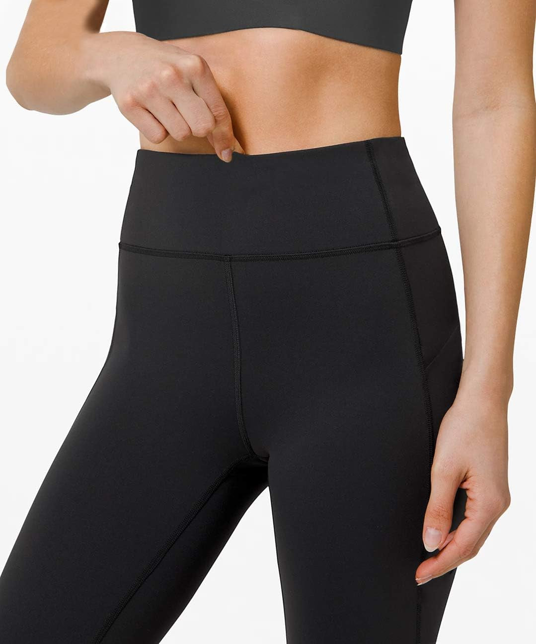 Women'S High Waist Yoga Pants with Pockets, Leggings with Pockets, Tummy Control Workout Yoga Leggings